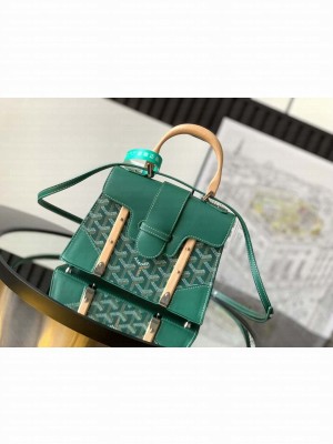 Goyard Saïgon Structuré Mini Bag Green