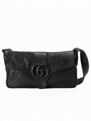 Gucci Aphrodite Small Shoulder Bag 767226 Black