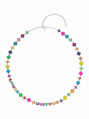 Louis Vuitton Monogram Party Necklace MP3281 Polychrome