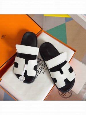 Hermes Unisex Chypre Flat Sandals 017