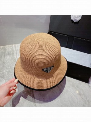 Prada straw hat 2022 Collection 223