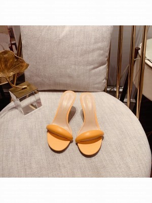 Gianvito Rossi BIJOUX MULE 75CM Spring/Summer 2021 Collection Orange