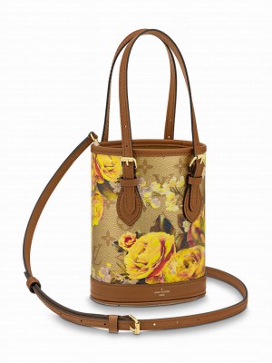 Louis Vuitton Nano Bucket M81724 Coffee