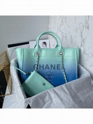 Chanel SHOPPING BAG AS3351 BLUE