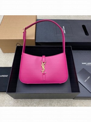 YSL LE 5 A 7 HOBO BAG IN SMOOTH LEATHER Y687228 rose