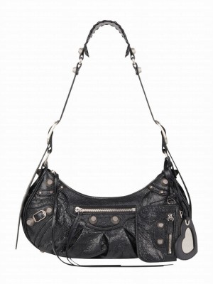 Balenciaga Le Cagole Small Shoulder Bag Black