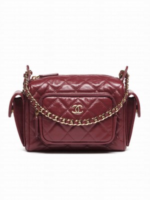 Chanel Small Camera Case AS5220 Red