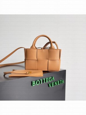 Bottega Veneta Candy Arco Tote Bag 729029 brown