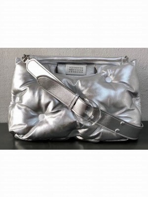 Maison Margiela Large Glam Slam Bag Silver