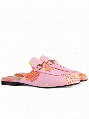 Gucci Women's Princetown Slippers Pink