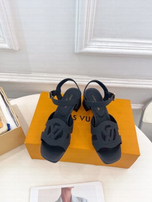 Louis Vuitton Women's LV Isola 5cm Sandals Black