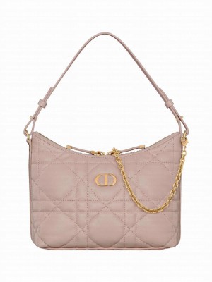 Christian Dior Miss Caro Diorling Mini Bag With Chain Pink