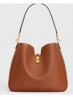 Celine MEDIUM CAMILLE 16 SOFT BAG IN SMOOTH CALFSKIN 119563 TAN