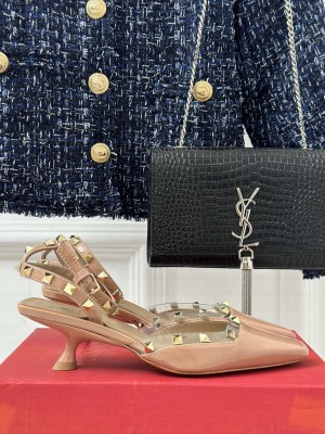 Valentino Rockstud Slingback Sandals 07