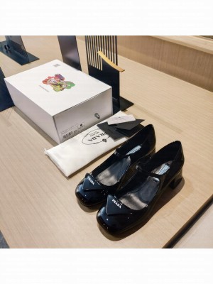 Prada Patent Leather Pumps 1I771M Black 2022 Collection