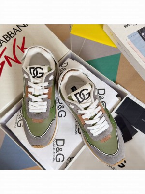 Dolce & Gabbana Man's Mixed-material DG CUSHION sneakers 02