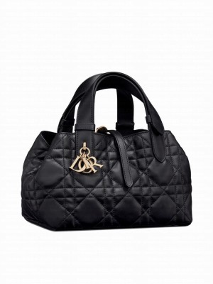 Christian Dior Small Dior Toujours Bag Black