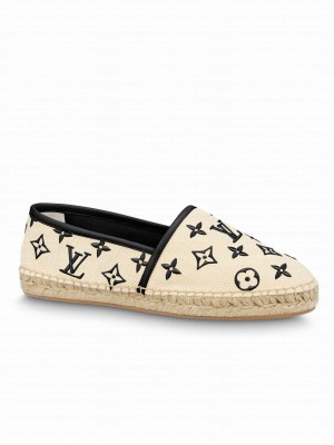 Louis Vuitton Women's Starboard Flat Espadrille 1ABTZ4 Black