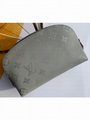 Louis Vuitton Cosmetic Pouch PM Bag Monogram Gray