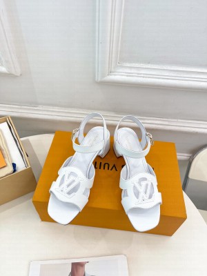 Louis Vuitton Women's LV Isola 5cm Sandals White