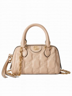 Gucci GG Matelasse Leather Mini Bag 702251 Cream