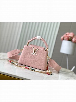 Louis Vuitton Capucines Mini M21798 Jasmine Pink