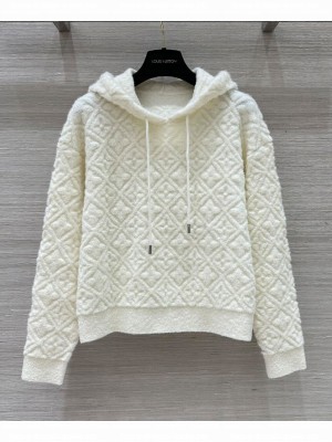 Louis Vuitton Women's Sheep Wool Sweatshirt White