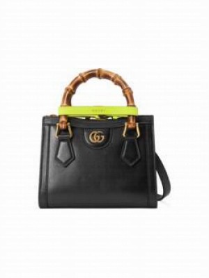 Gucci Diana mini tote bag 655661 black