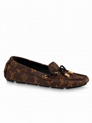 Louis Vuitton Women's Gloria Flat Loafer 1ABUZO Brown