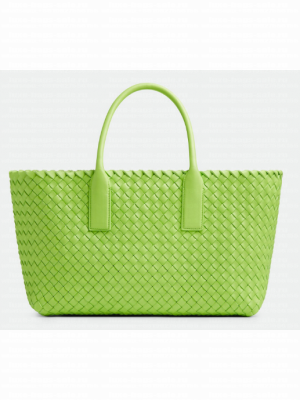 Bottega Veneta Small Cabat 730297 Apple green