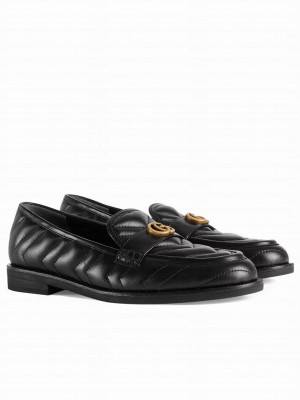 Gucci Women's Loafer With Double G Black