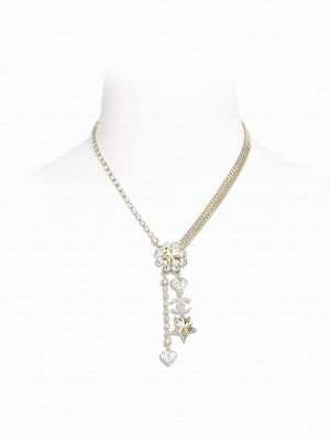 Chanel Women's Necklace ABA880 Golden