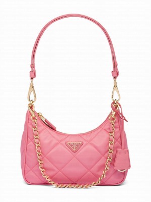 Prada Re-Nylon Mini-Bag 1BC204 Peachblow