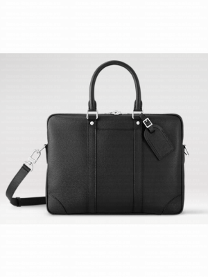 Louis Vuitton Porte-Documents Voyage PM M30925 black