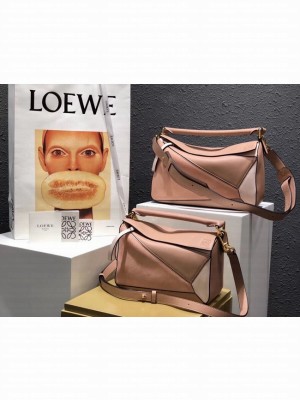 Loewe Puzzle Bag Original Leather B9124 pink