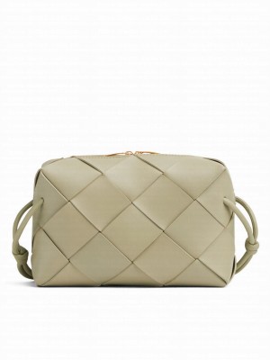 Bottega Veneta Small Cassette Camera Bag 709417 Light Gray