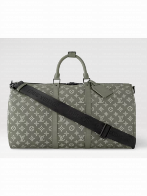Louis Vuitton Keepall Bandouliere 50 M12504 Olive Green