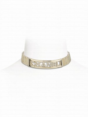 Chanel Women's Choker ABA292 Golden