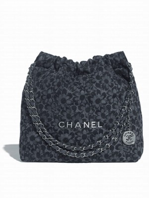 Chanel 22 Small Handbag AS3260 Black