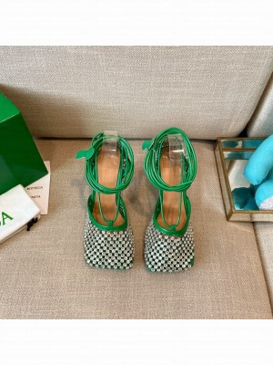 Bottega Veneta Women's Sparkle Stretch Green