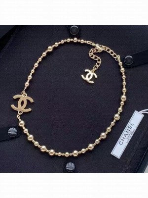 Chanel Chain Necklace Gold Spring/Summer 2021 Collection 02
