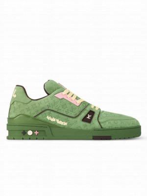 Louis Vuitton Unisex LV Trainer Sneaker 1ACR6C Green