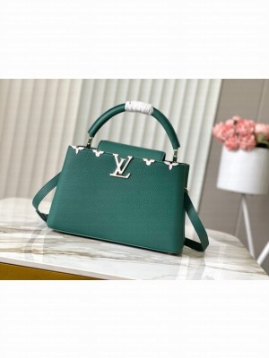 Louis Vuitton Capucines MM M23331 green