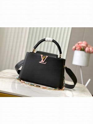 Louis Vuitton Capucines MM M21652 black