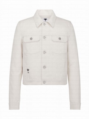 Christian Dior Women's Dior Astral Motif Jacket Cream