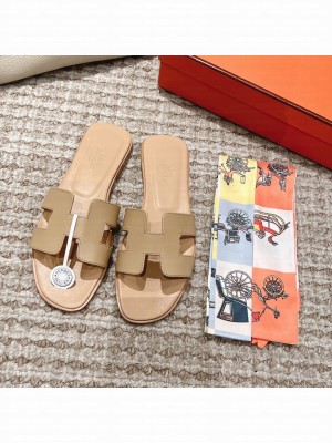 Hermes Oran Flat Slide Sandals 2023 Collection 086
