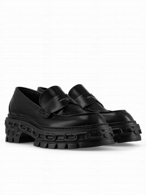 Louis Vuitton Women's LV Record Loafer 1AC9ID Black