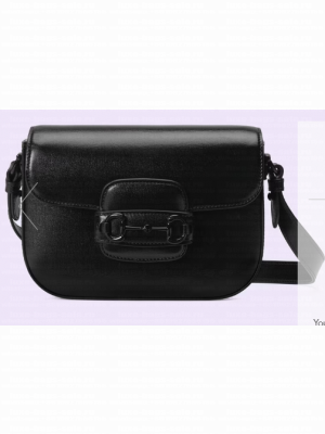 Gucci Horsebit 1955 small shoulder bag 726226 black