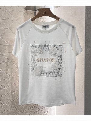Chanel Women's Cotton T-shirt White
