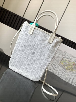 Goyard Poitiers Bag White